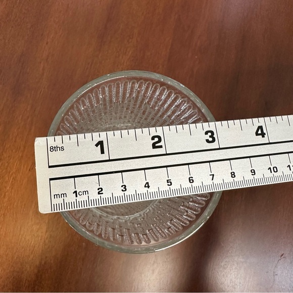 ๐3/$20๐ Jeanette Glass Finlandia Ice Tree Bark Flared Tumbler - Picture 5 of 5